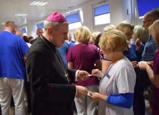 Opłatek u sandomierskiej Służby Zdrowia