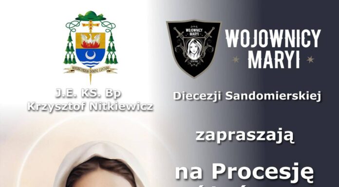 Procesja Różańcowa ulicami Sandomierza